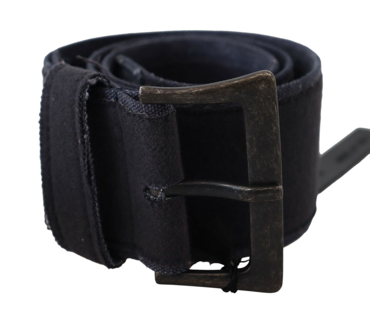 ERMANNO SCERVINO Belt Black Leather Wide Buckle Waist Luxury  display picture 1