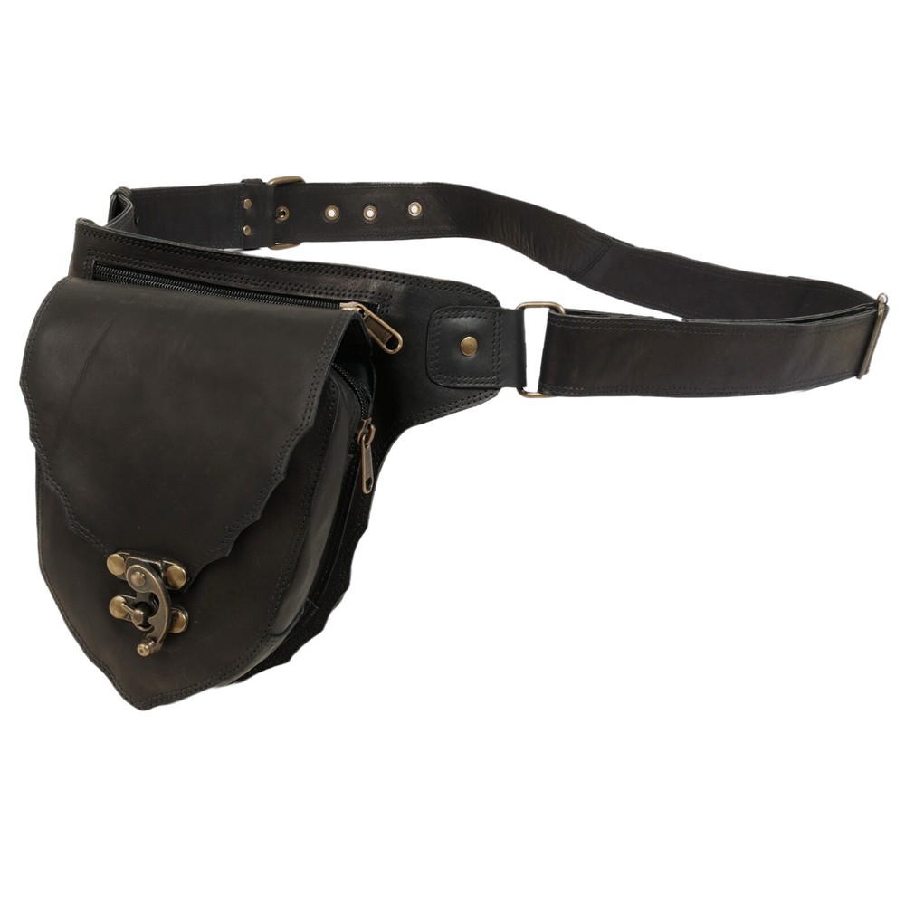 "Leather Belt Bag | Leather Utility Belt  Leather Fanny Pack