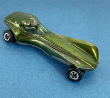 TOPPER JOHNNY LIGHTNING STILETTO CAR 1968 Green 60s Rare Diecast Futuristic Race
