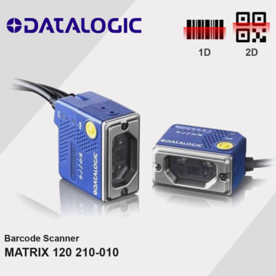 Datalogic MATRIX 120 210-010 Fixed Mount USB Barcode Scanner 1D 2D Code Reader