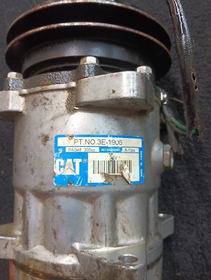 A/C Compressor W/ Clutch 3E-1906 3E1906 for Cat M313C M313D M314F M315 24V