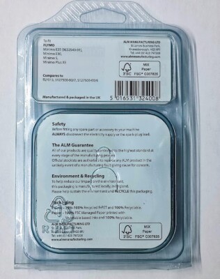 ALM Manufacturing Lame In Plastica FL240 Per Tagliaerba Flymo Confezione 10 Almfl240 It - Foto 2