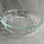 VTG Pyrex Corning Glass 3.3L  806-B Clear Paneled Roaster Casserole Baking Dish
