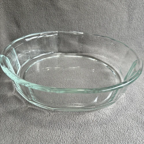 VTG Pyrex Corning Glass 3.3L  806-B Clear Paneled Roaster Casserole Baking Dish