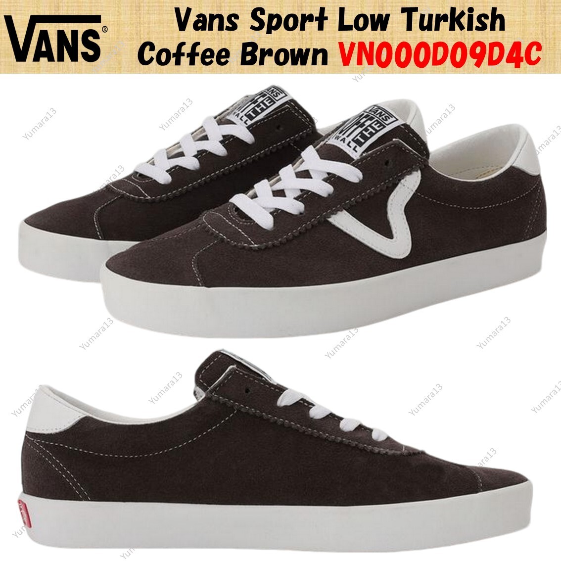 Vans Sport Low Turkish Coffee Brown VN000D09D4C Men's Size | eBay