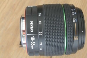 Pentax Ricoh 18-55mm F3.5-5.6 AL WR Weather Resistant Zoom Lens.