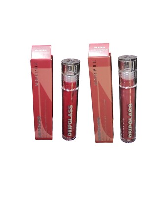 MORPHE Dripglass Glazed High Shine Lip Gloss Shatterproof, Berry