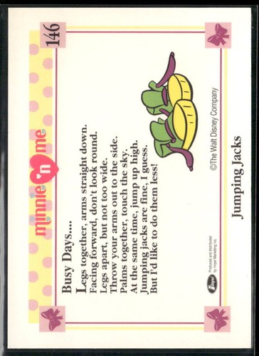 Disney Impel 1991 trading card/minnie 'n me Collector Cards Choose your Cards - Picture 27 of 121