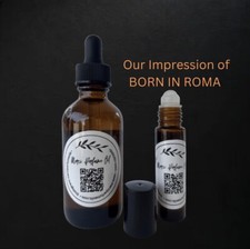 Valentino Born In Roma TYPE Perfume Body Oil , Type Men 60ml/2 Oz New.