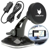 Auto Handyhalterung Smartphone Halter + KFZ Ladekabel | Universal Halterung