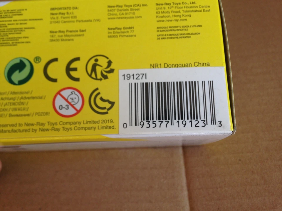 SMART FORTWO For Two scala 1/43 auto metallo NEWRAY NEW RAY NEW-RAY macchinina g - Immagine 4 di 4