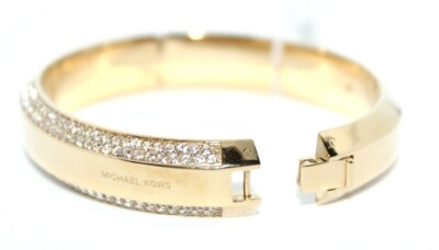 michael kors gold and diamond bracelet