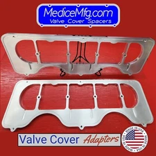 VALVE COVER ADAPTER Chevrolet 409 348 Valve Cover on Chevrolet LS4.8 5.3 5.7 6.0