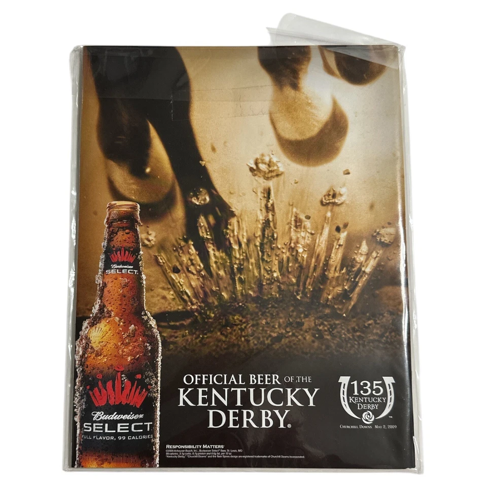 Autógrafo firmado por Calvin Borel 2009 ¡Programa de eventos ORIGINAL del Derby de Kentucky! Foto 4 de 4