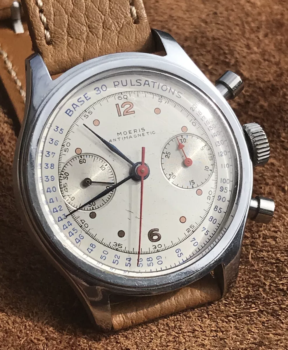 Pulsometer chronograph top