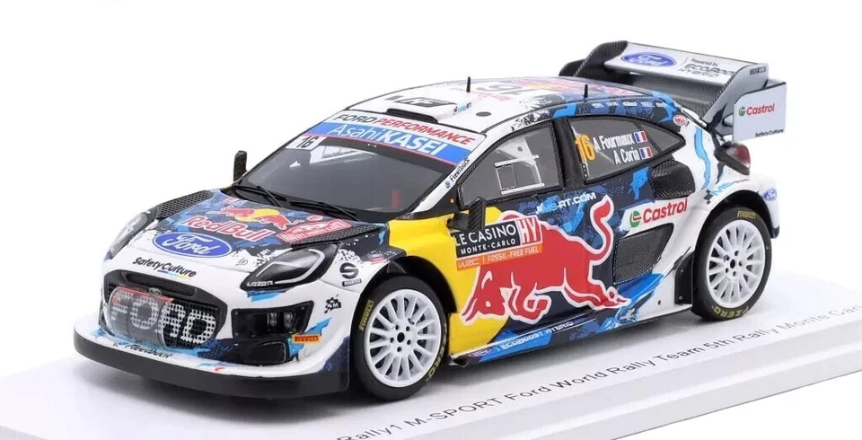 MODELLINO AUTO SCALA 1:43 SPARK FORD PUMA RALLY 1 WRC FOURMAUX MONTE CARLO 2024 - Immagine 3 di 4