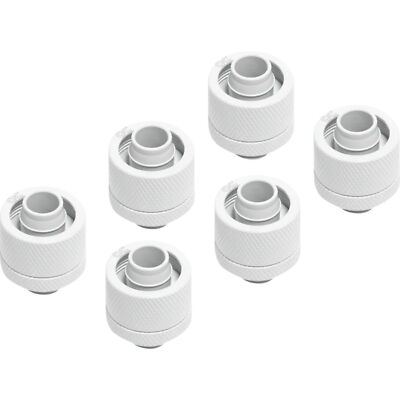 Alphacool Eiszapfen 16/10mm Anschraubtülle G1/4 - White Sixpack, Verbindung