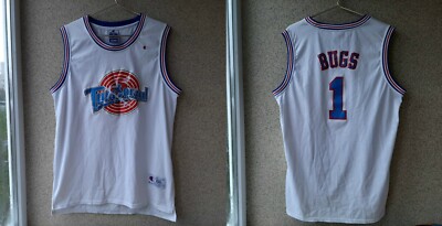 Maillot Bugs Bunny Champion Tune Squad vintage taille 2XL chemise