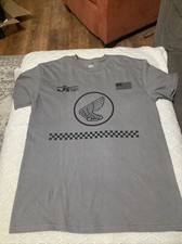 NWOT Mens Honda JT Racing Usa 2 Sided M Medium Cotton T Shirt Motorcycle New