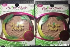 Lot of (2) Physicians Formula  Butter Blush Plum Rose 6834