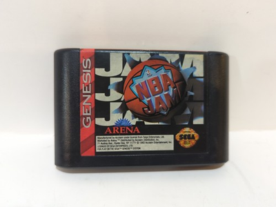 #ad NBA Jam Sega Genesis 1994 Cartridge Tested. Bundle shipping $5.95