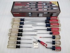 Vintage Craftsman NOS 18pc Phillips Slotted Screwdriver Set 41034 WF USA