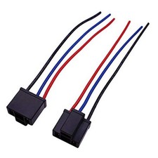 H4 9003 HB2 Wiring Harness Headlights Wire Sockets H4 to 3 Pin h4 connector