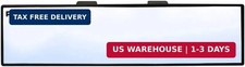 Car Mate Razo Rg22 11.8 Black Frame Wide Angle Flat Rear View Mirror - Pack Of