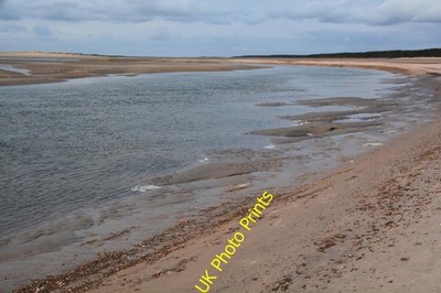 Foto A2 Highland: Sandstrand & Wasser Nairn Wasser fließt entlang der sa c2016
