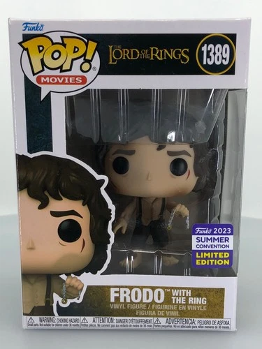 Funko Pop! Movies: Lord of The Rings - Frodo with Ring, Collectable Vinyl Figure