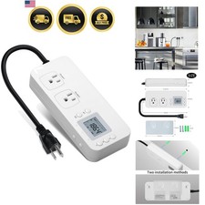 Monitor de uso de electricidad, medidor de voltaje de vatios de consumo de energía con...