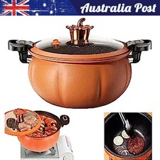 8L Micro-Pressure Cooker Nonstick Soup Pot Kitchen Universal Induction Gas Stove