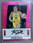 KELSEY PLUM #TB-KP Pink Pulsar PRIZM THROWBACK AUTO /35 SSP 2025 Panini Prizm