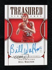 2022 National Treasures Treasured Signatures Bronze 9/25 Bill Walton Auto 11o2