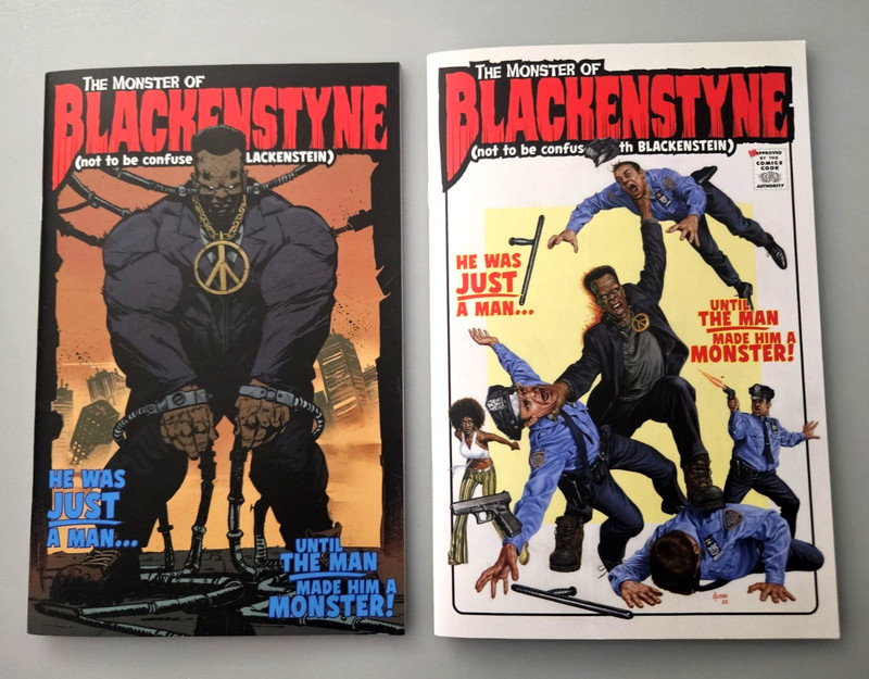 Blackenstyne Kickstarter Comic Lot Sanford Green Absolute Variant / Joe Jusko
