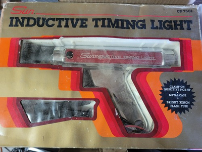#ad 1980 Vintage Sun 7501 Inductive Timing Light Gun CP7501 Auto Hot Rod Classic USA $29.99