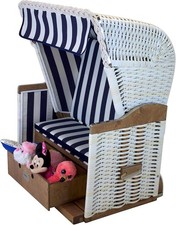 Strandkorb 2-Sitzer – Modell ‘Kaiserkorb’ – Rattan Beach Chair Junior (for kids)