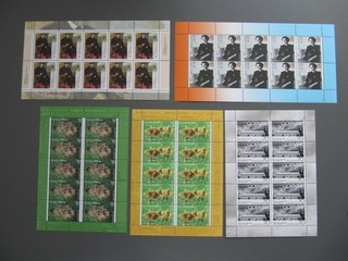 Deutschland Gültige Frankaturware 50 x 0 70 € = 35 00 € in Zehnerbögen (10)