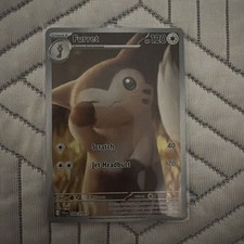 Pokémon TCG Furret 168/159 Sv09 Journey Together Illus Rare Holo Full Art EN