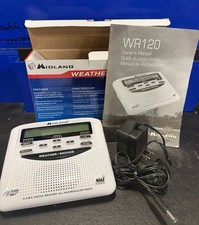 MIDLAND WR-120EZ NOAA Weather Radio   SAME Technology   Open Box