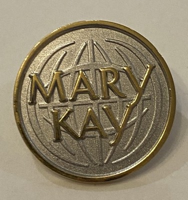 May Kay Pin Gold Toned