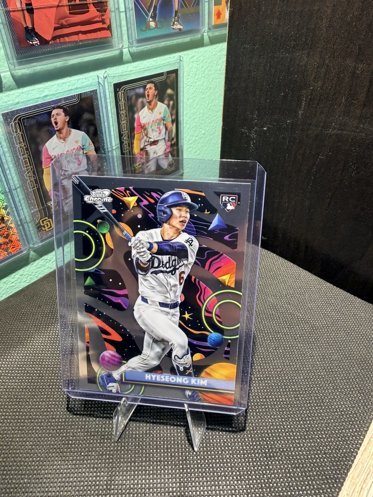 2025 Topps Cosmic Chrome Hyeseong Kim RC Dodgers #181