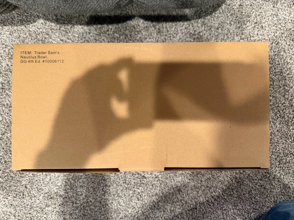 Taza Trader Sam's Grog Grotto Nautilus Tiki Tazón Verde 4ta Edición Disney Polinesio Foto 2 de 3