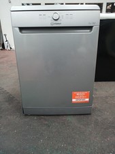 Image of Indesit D2F HK26 S UK 60 cm Freestanding Dishwasher - Silver