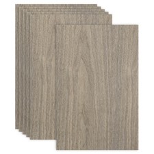 6PCS Walnut Plywood Sheets,12 x 18 x 1/8 Inch for Crafts,Painting