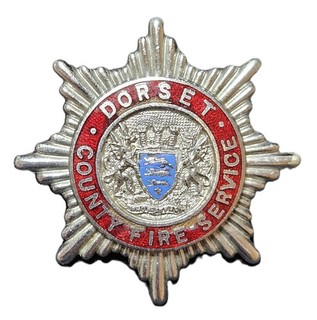 Dorset County Fire Service cap badge