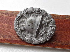 Original WW1 WWI Relic Imperial German Wound Badge in Silver/ 1914-1918