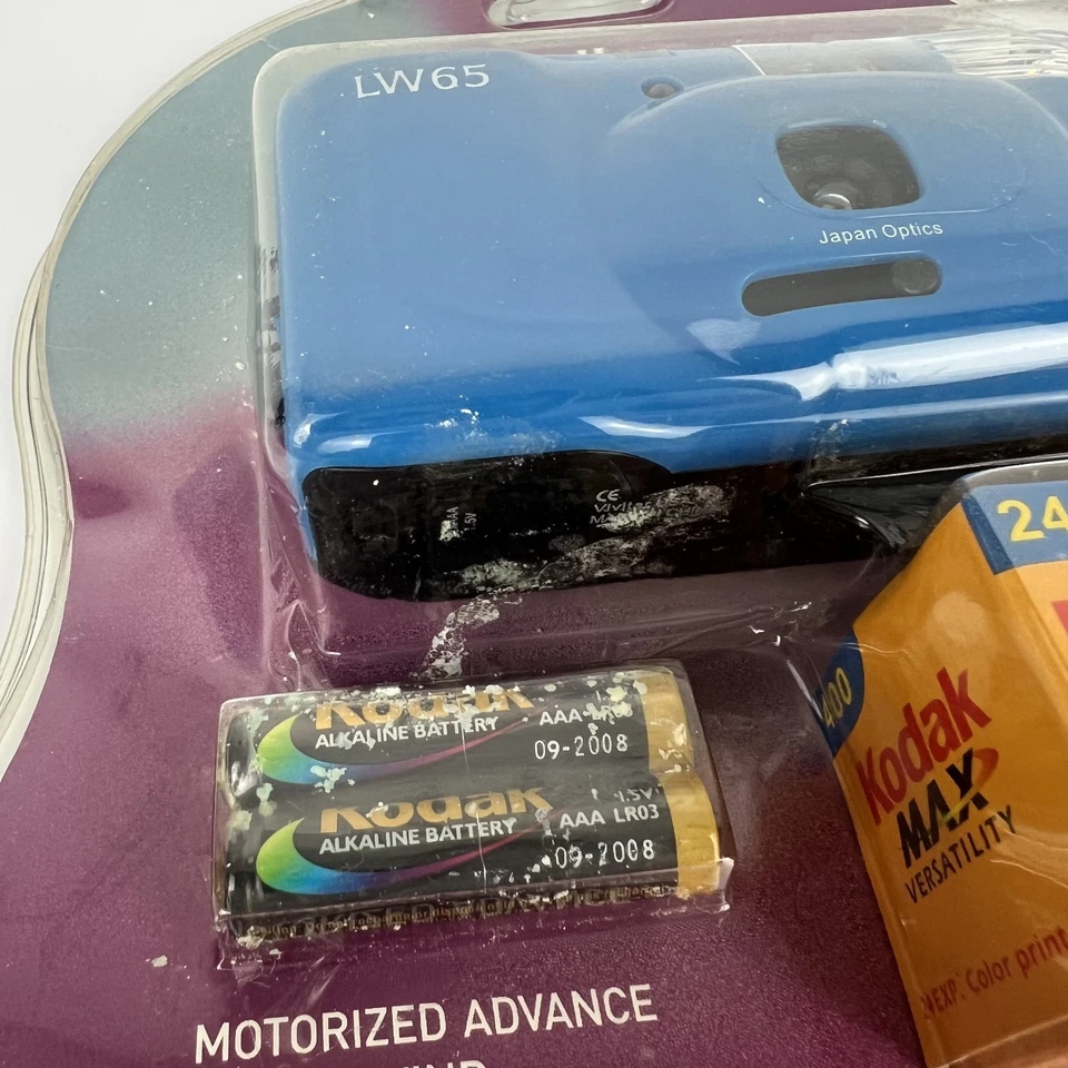 Vivitar Hip Hues Wild LW65 35mm Film Camera – Automatic | Blue | NEW Sealed - Image 2 of 4