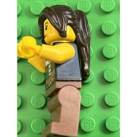 Lego Gold Prospector Woman Minifigure #edu022 Set #9349 Fairy Tale & Historic
