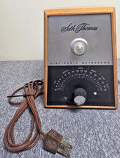 Vtg MCM Seth Thomas Electronic Metronome Model E962-000 Timing/Power USA Works